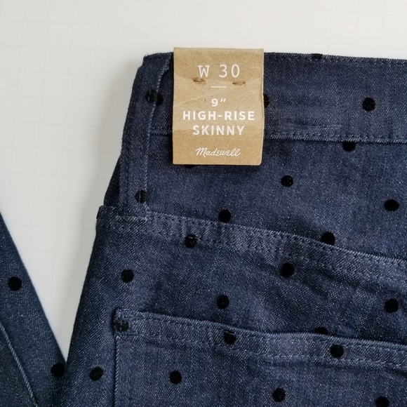 MADEWELL 9" High Rise Skinny Jeans - Picture 8 of 8